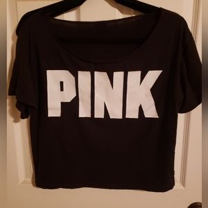 PINK Crop tee